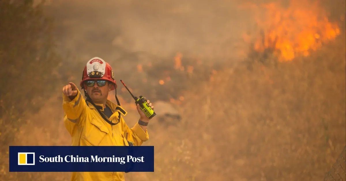 Thousands ordered to evacuate as Southern California wildfire threatens homes