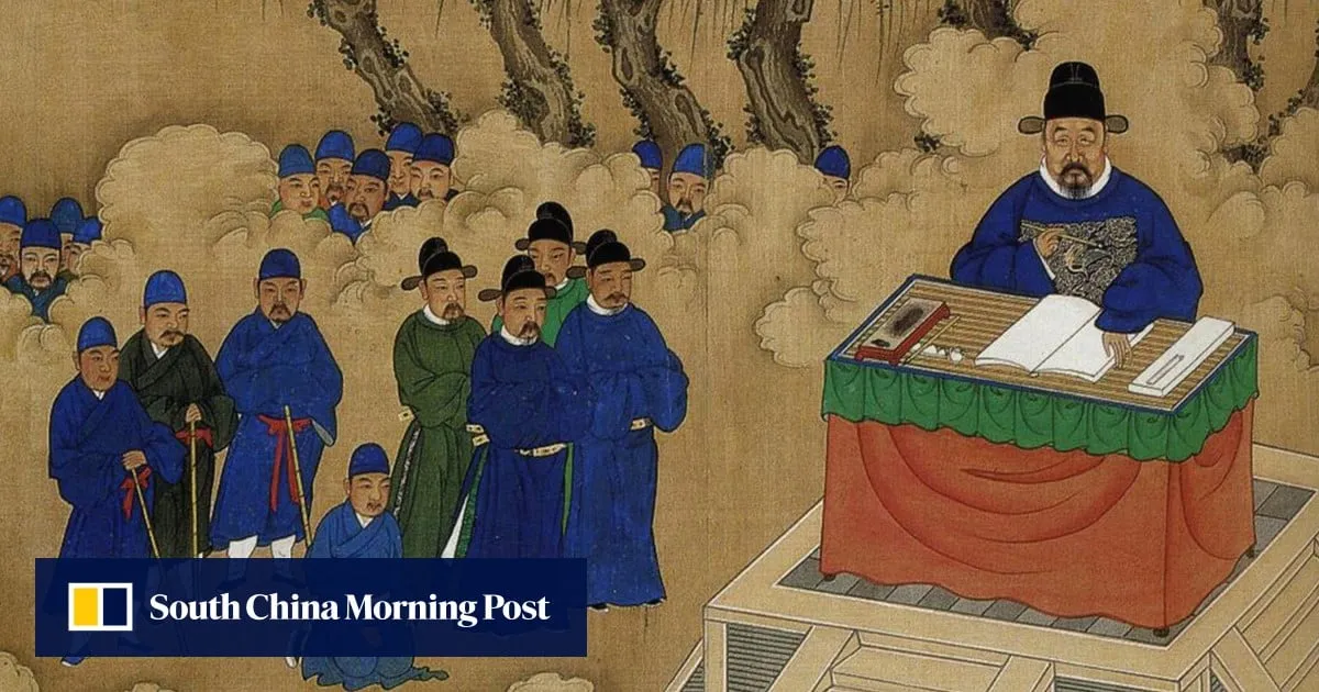 Ancient China laws punished men for crying; people with messy handwriting forced to drink ink
