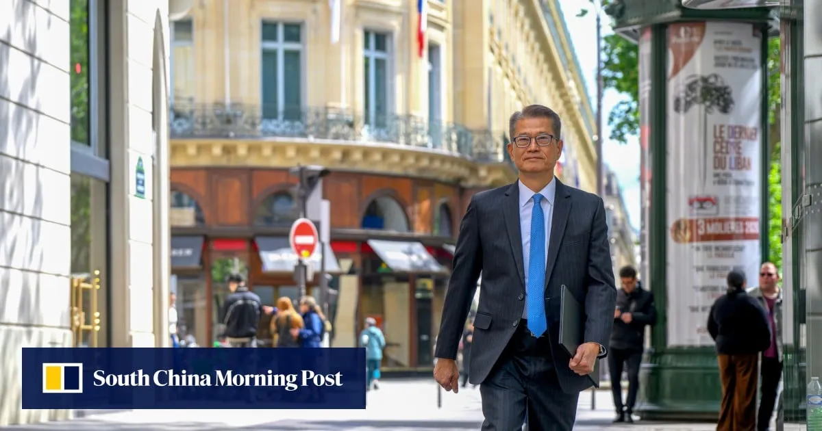 Hong Kong finance chief woos French wealth managers as European tour kicks off