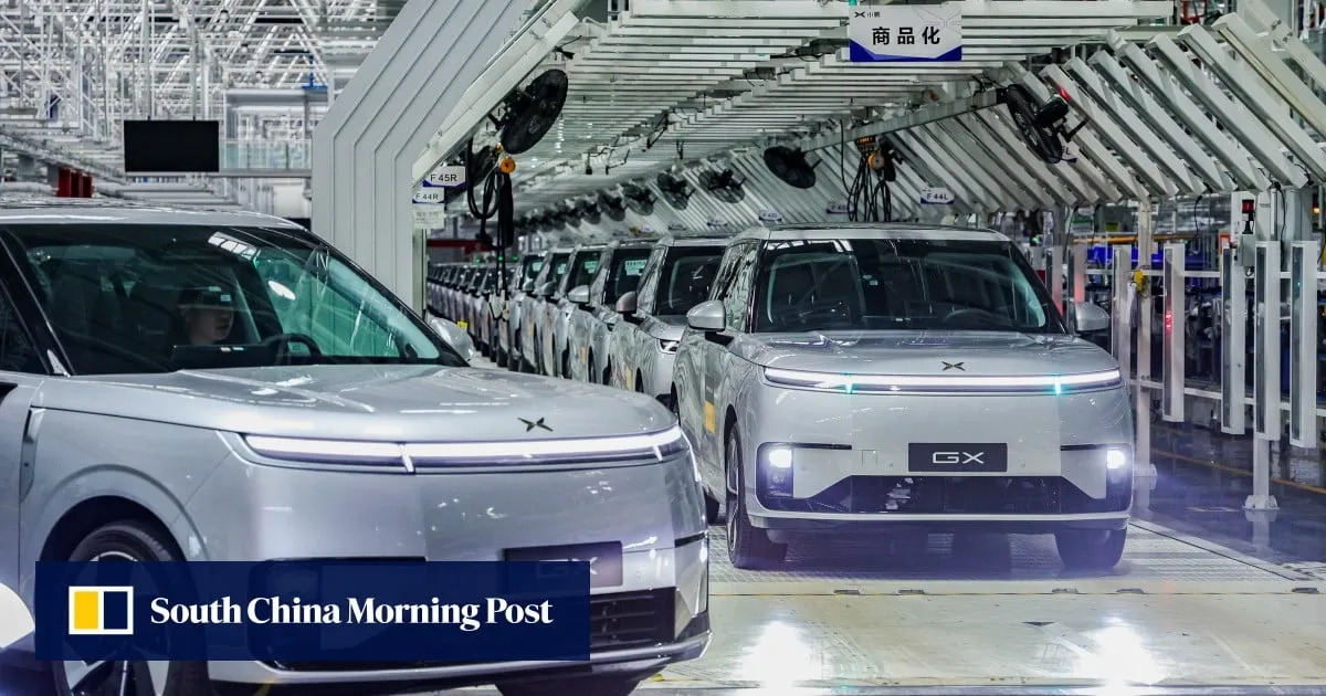 Chinese firm Xpeng builds driverless cabs, likely to challenge Tesla’s FSD software in AI race