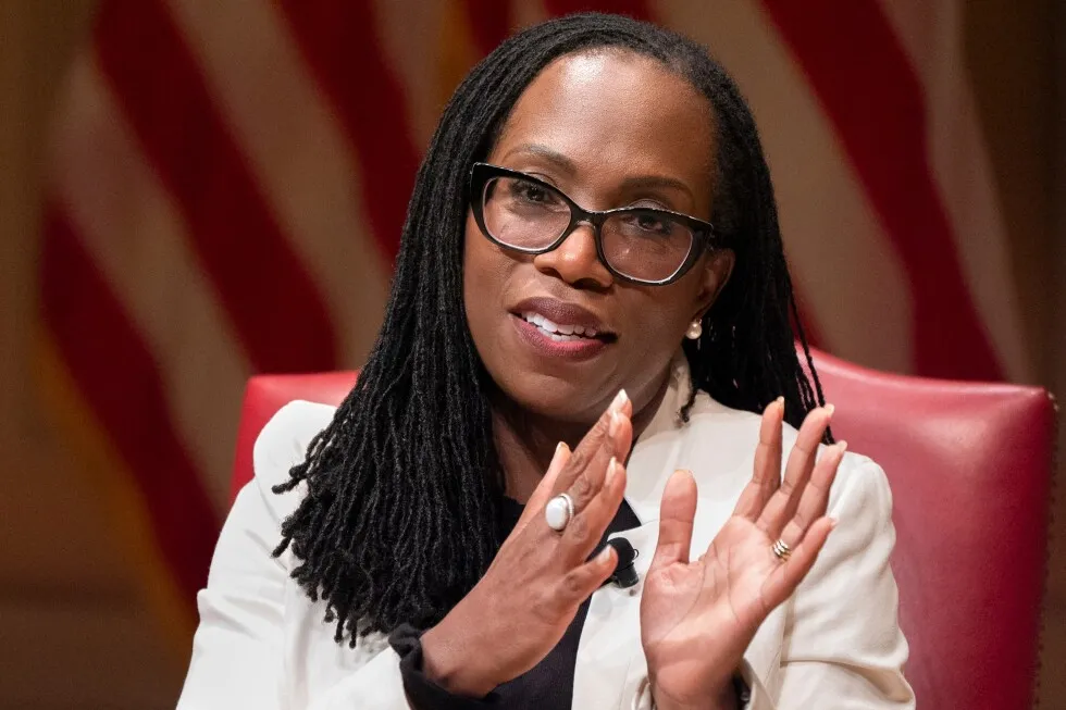 Ketanji Brown Jackson says Supreme Court risks being seen as political after voting rights decision