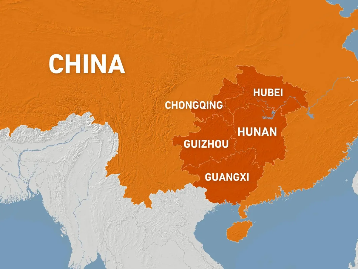 At least 10 dead as huge floods sweep southern and central China
