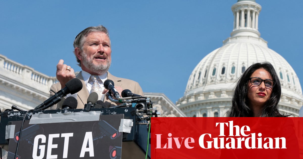 Voters in six states head to polls with Kentucky’s Massie facing Trump’s fury – US politics live