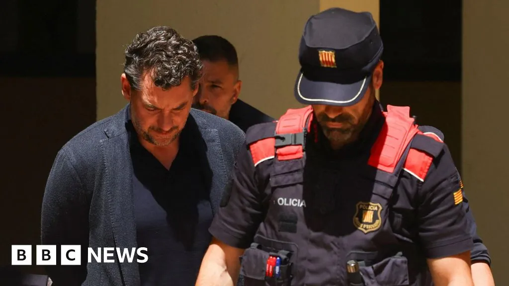 Son of Mango boss arrested over father's fatal fall from cliff