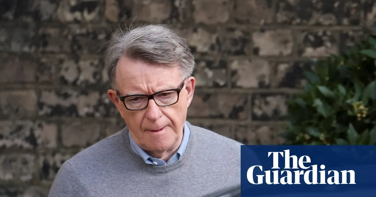 Senior minister defends decision to withhold some Mandelson files