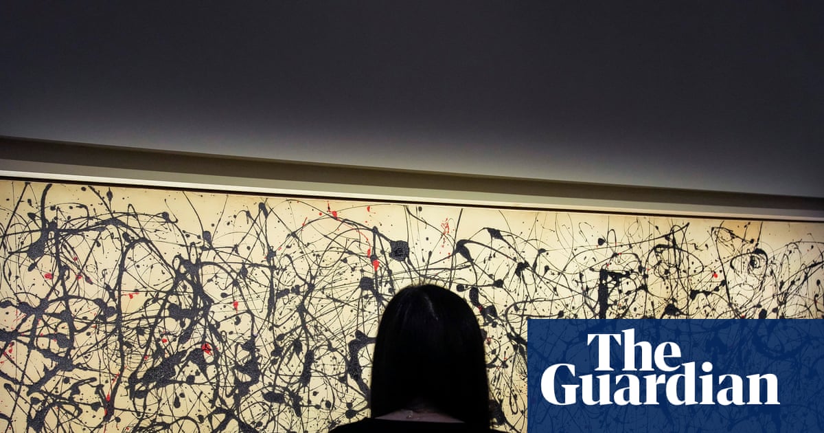 Jackson Pollock painting sells for record $181m at Christie’s in New York