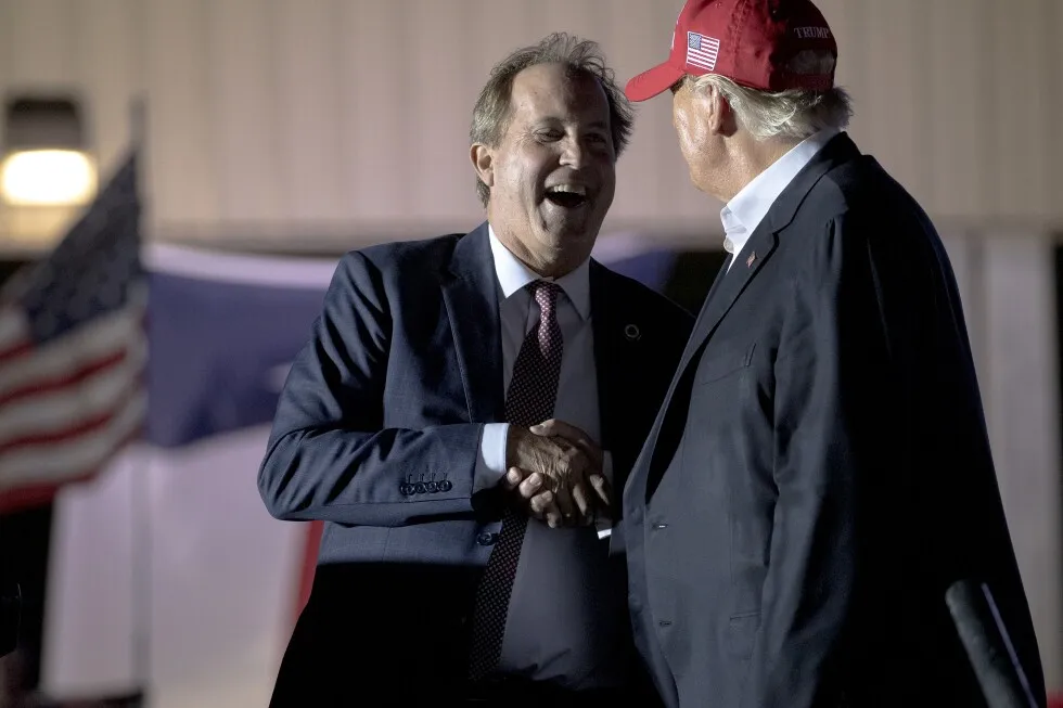 Trump endorses Paxton in Texas Republican primary, boosting his challenge to incumbent Sen. Cornyn