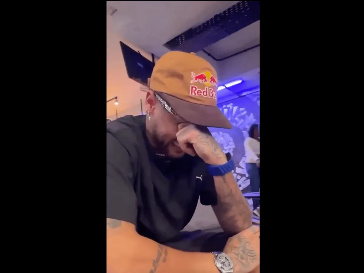 Moment Neymar brought to tears after surprise World Cup call-up