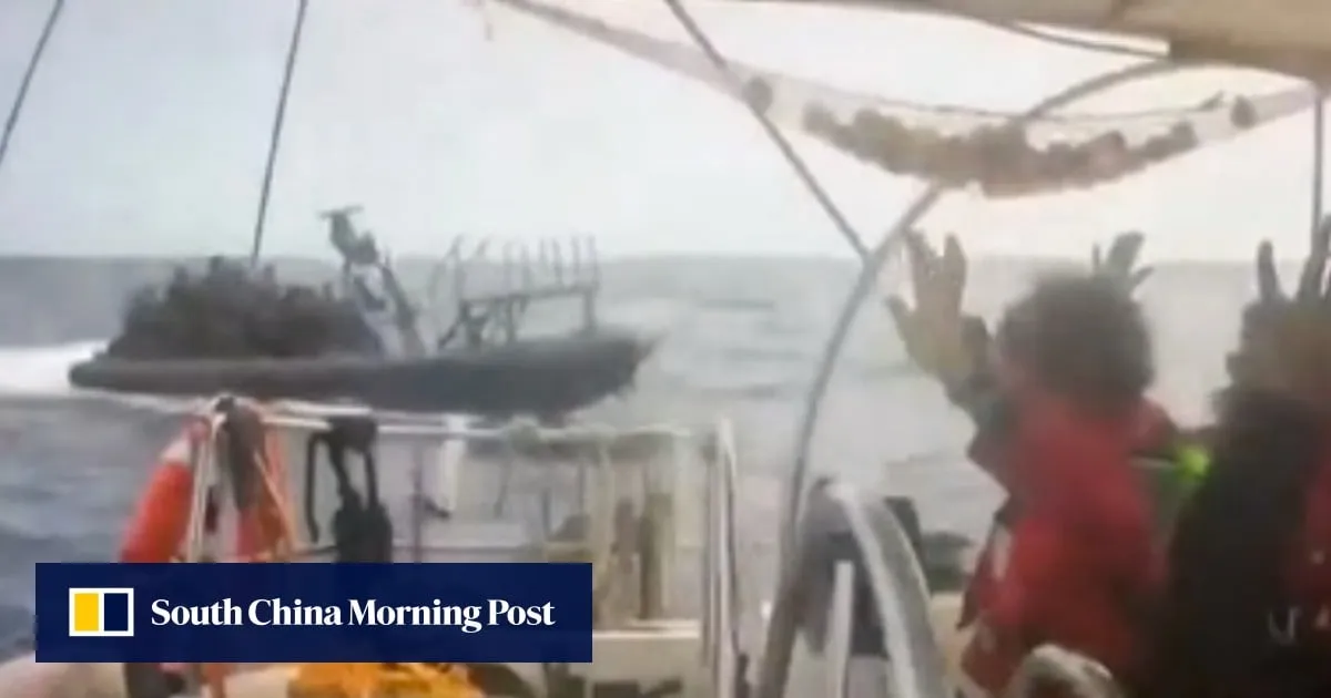 Israeli forces fired shots at Gaza flotilla, all boats intercepted, group says