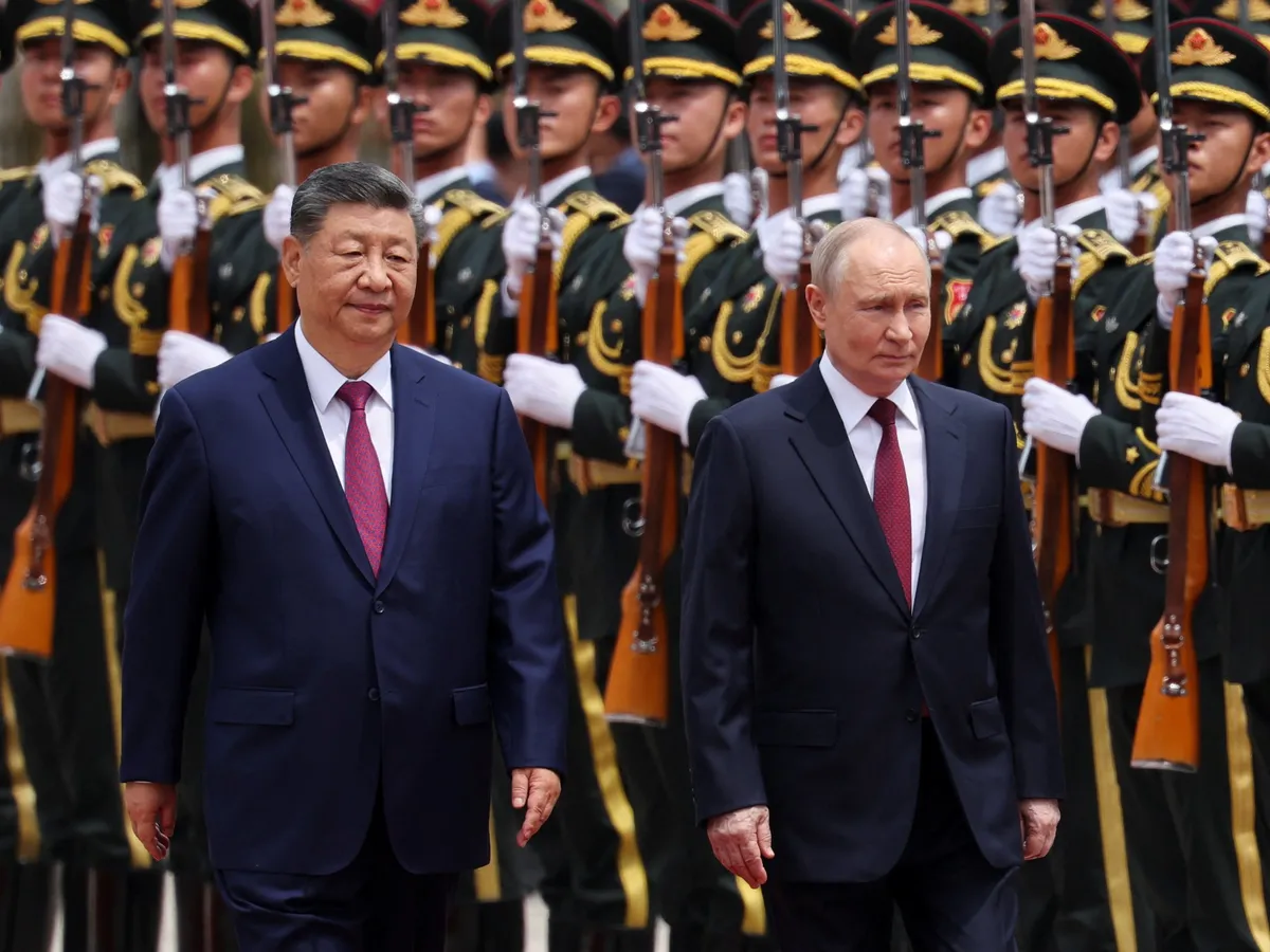 China’s Xi Jinping and Russian President Vladimir Putin meet in Beijing