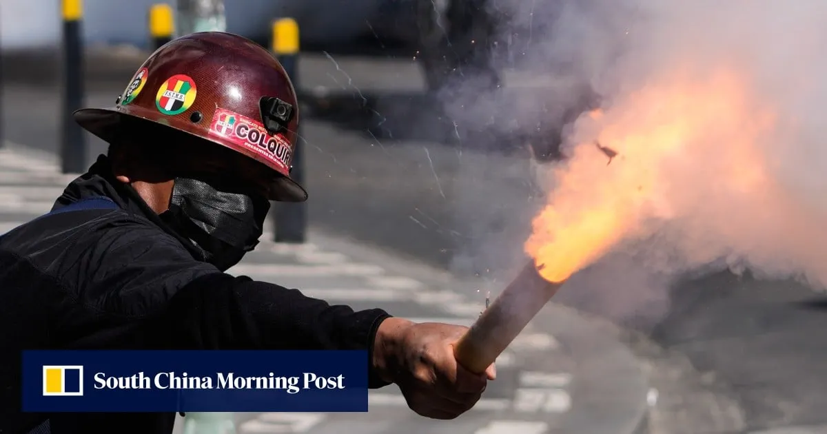 Bolivia’s capital under siege as protests and blockades deepen crisis for president