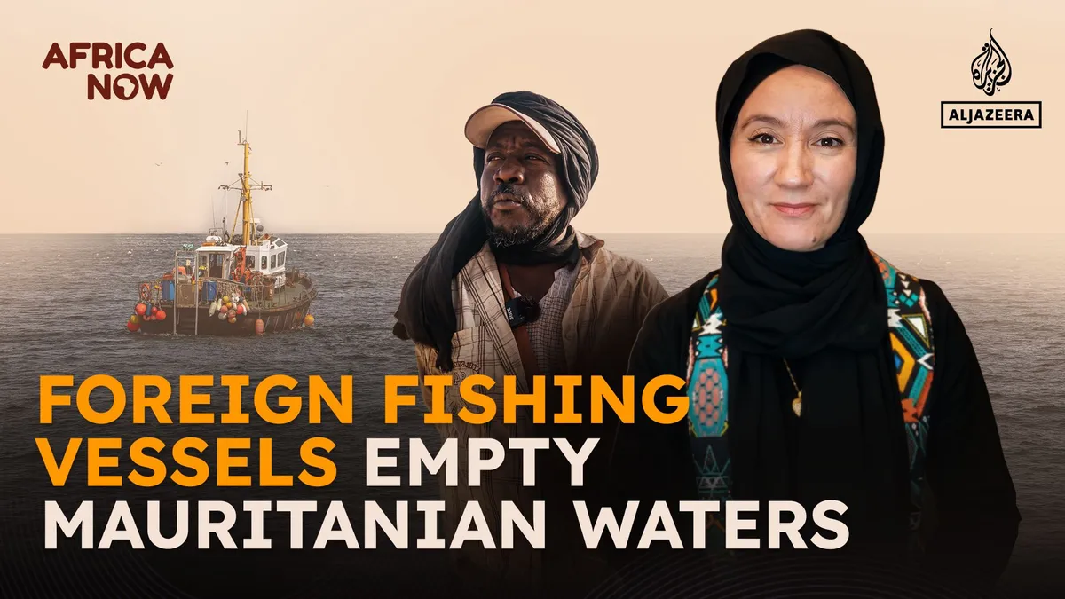 Foreign fishing vessels empty Mauritanian waters