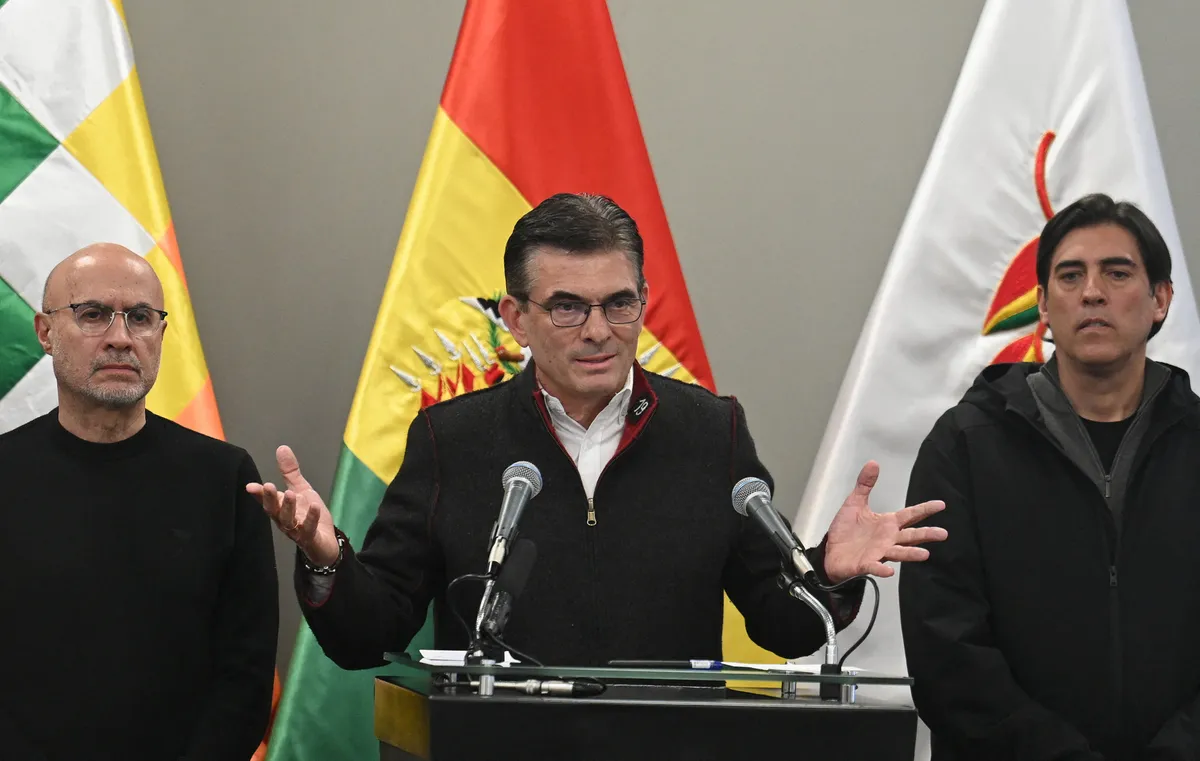Bolivia’s president reshuffles cabinet amid anti-government protests