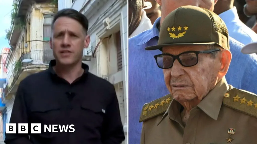 Watch: BBC in Cuba after US announces criminal charges against Raúl Castro