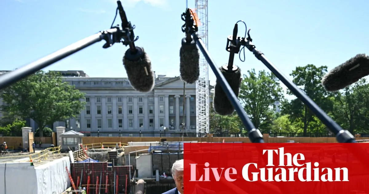 Republicans could abandon $1bn proposal for Trump’s ballroom – US politics live