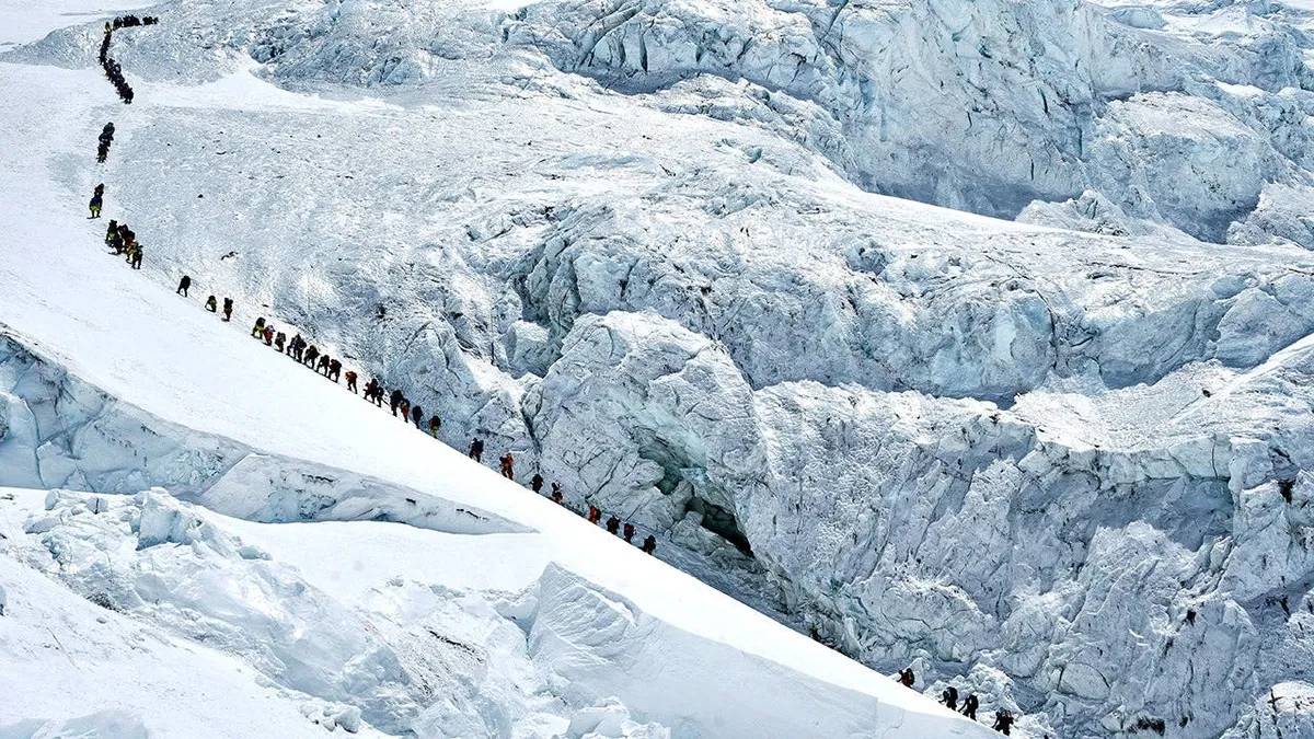 Record number of climbers summit Mount Everest from Nepali side despite overcrowding concerns