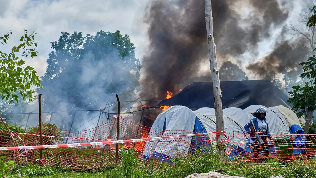 Ebola treatment hospital burned down in DRC as outbreak spreads