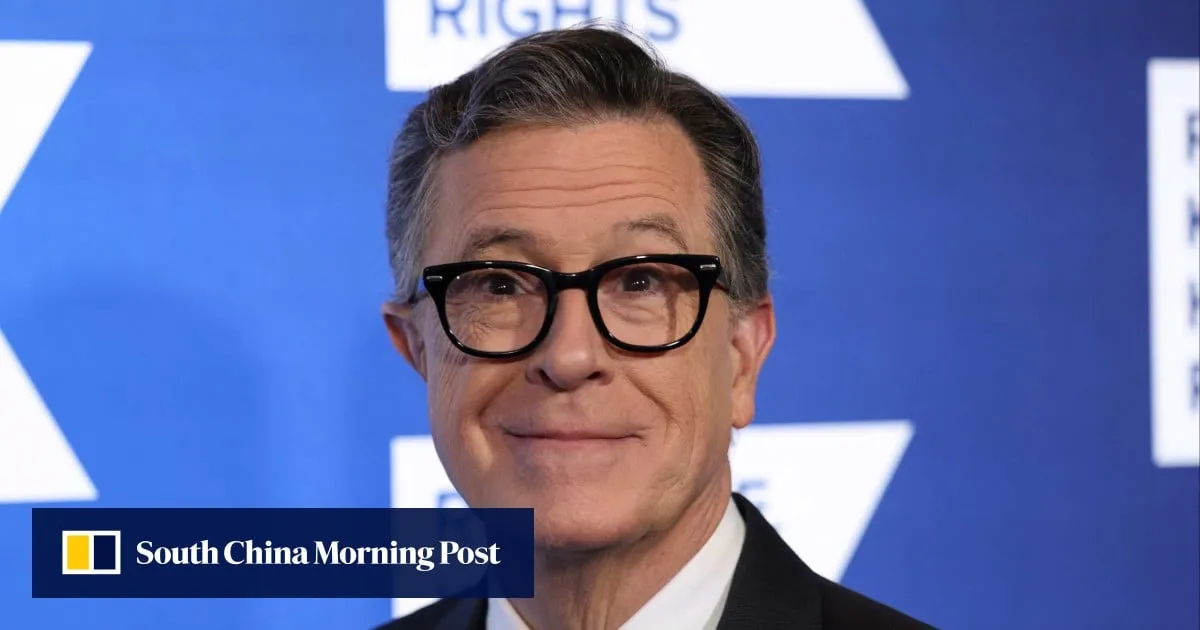 Stephen Colbert hosts Late Show finale after controversial cancellation