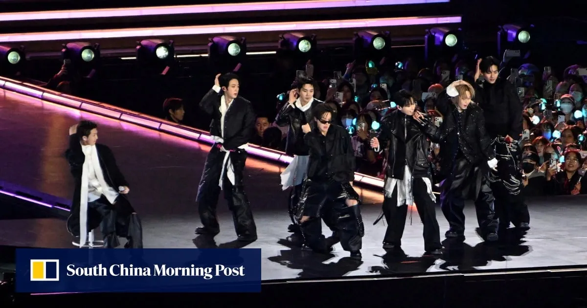 K-pop stars BTS to hold 3 concerts at Hong Kong’s Kai Tak Stadium in 2027