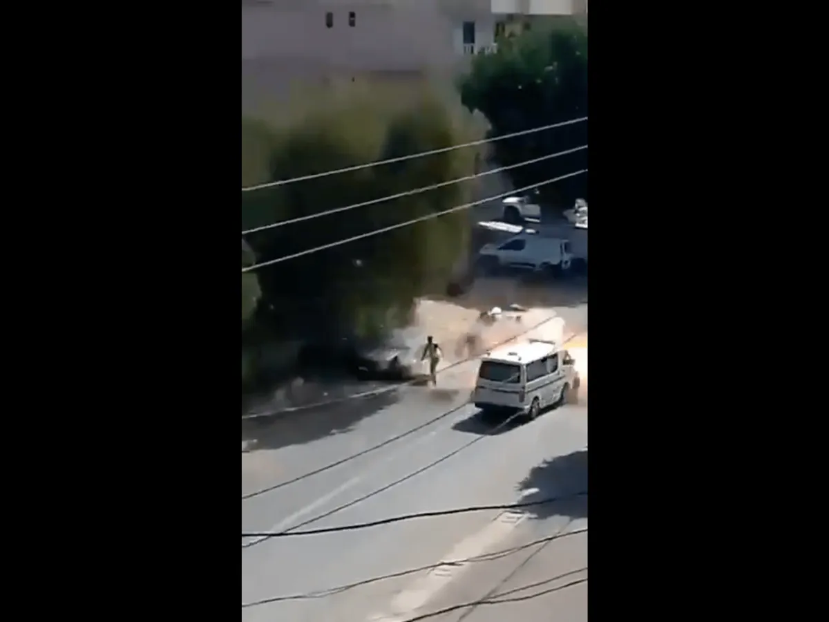 Video shows Israeli strike on Lebanese child and paramedics