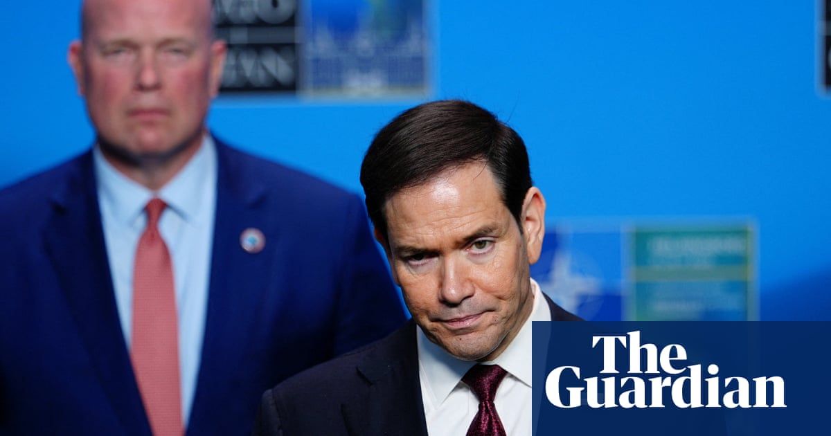 Marco Rubio: Trump ‘disappointment’ with Nato will be discussed at summit