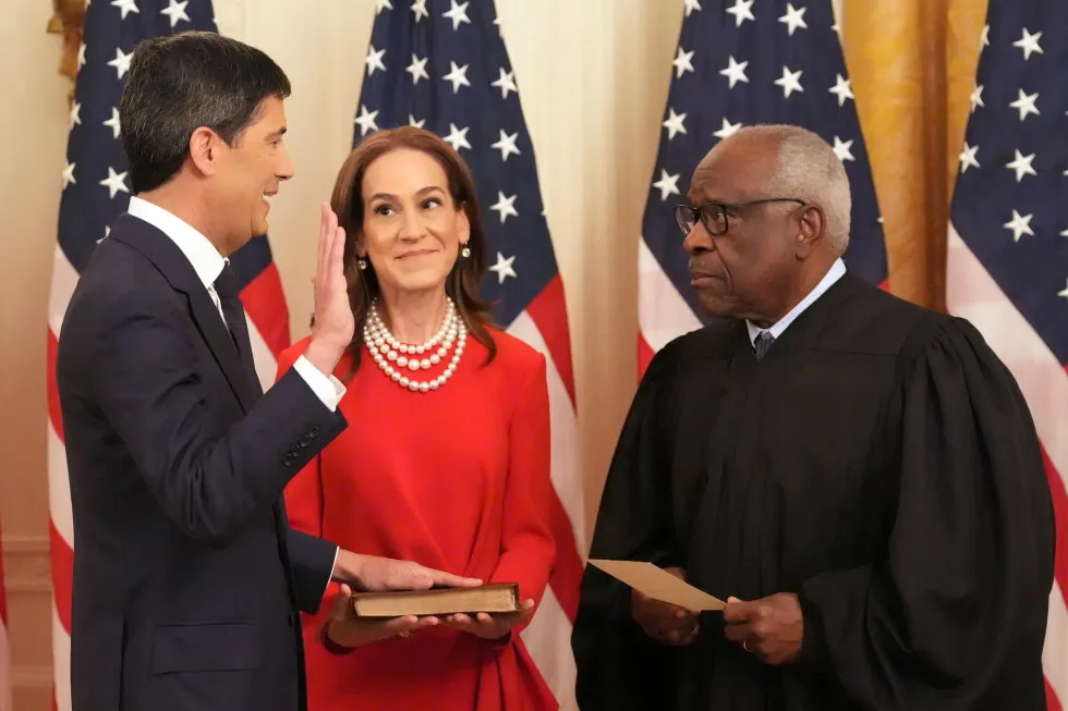 Warsh is sworn in as the Fed chair after Trump’s bid for greater control over the independent bank