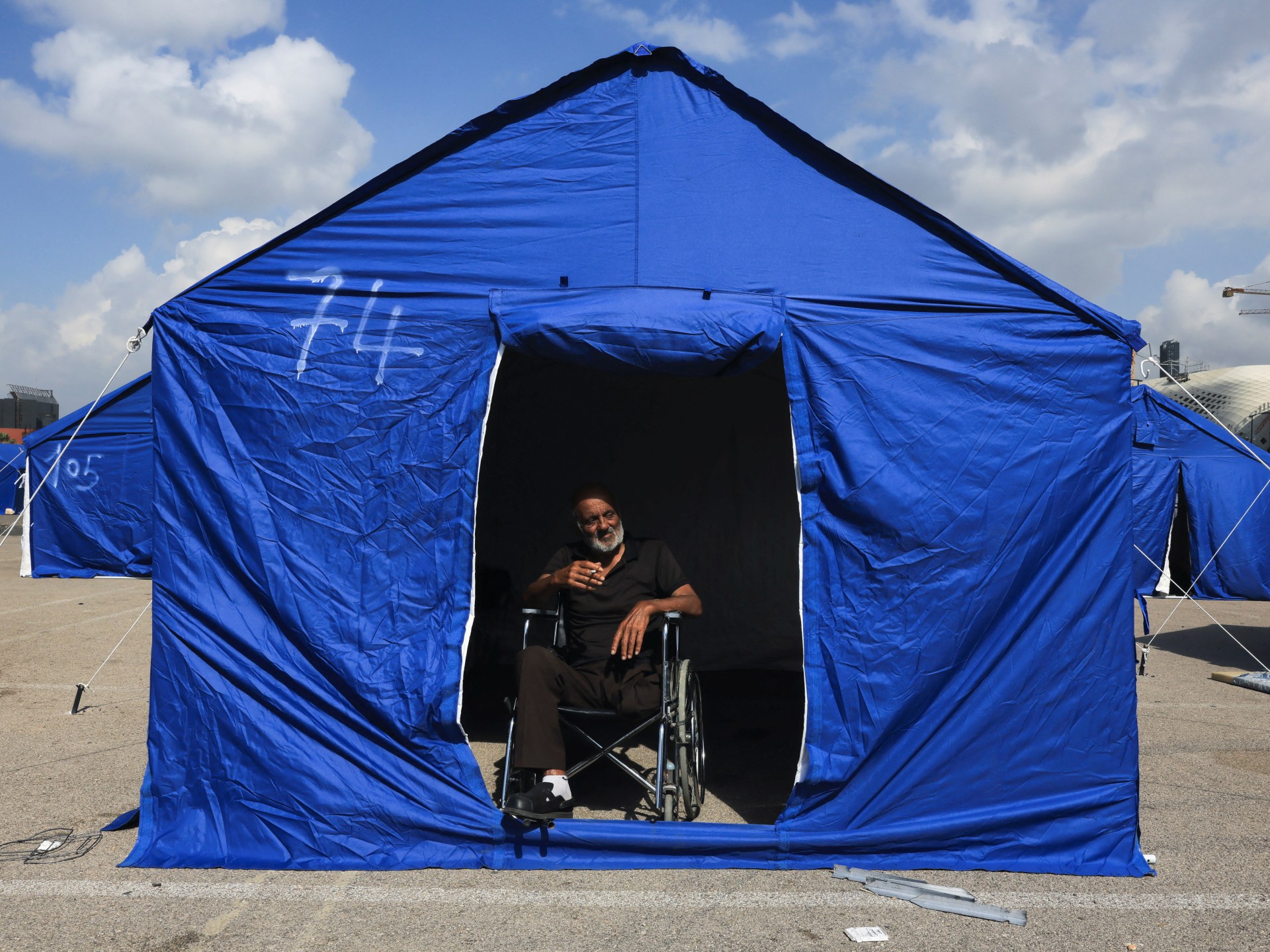 Displaced Lebanese amputee asks ‘where am I supposed to go’?