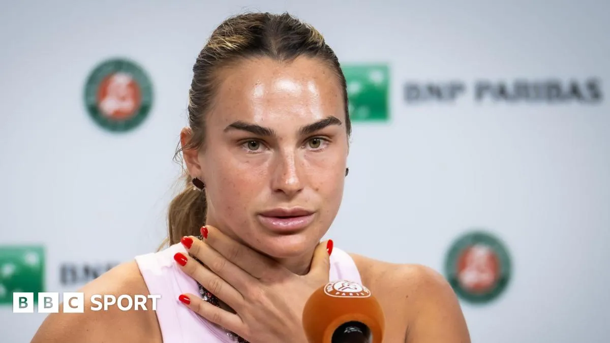 Sabalenka cuts media short as French Open players protest