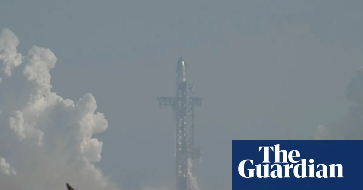 SpaceX launches its biggest rocket yet in test flight from Texas