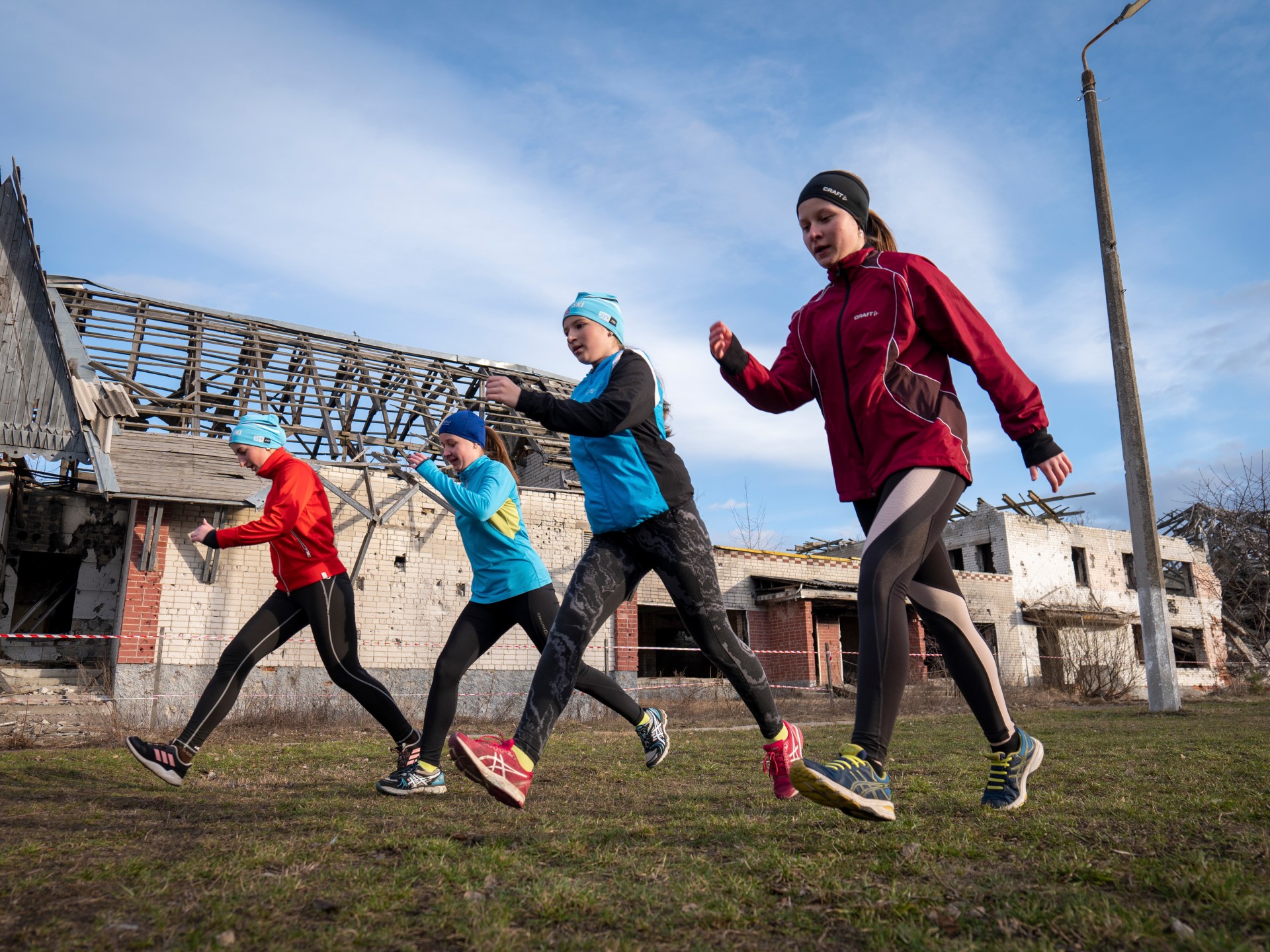 Olympic hopes double as act of defiance in war-ravaged Ukraine