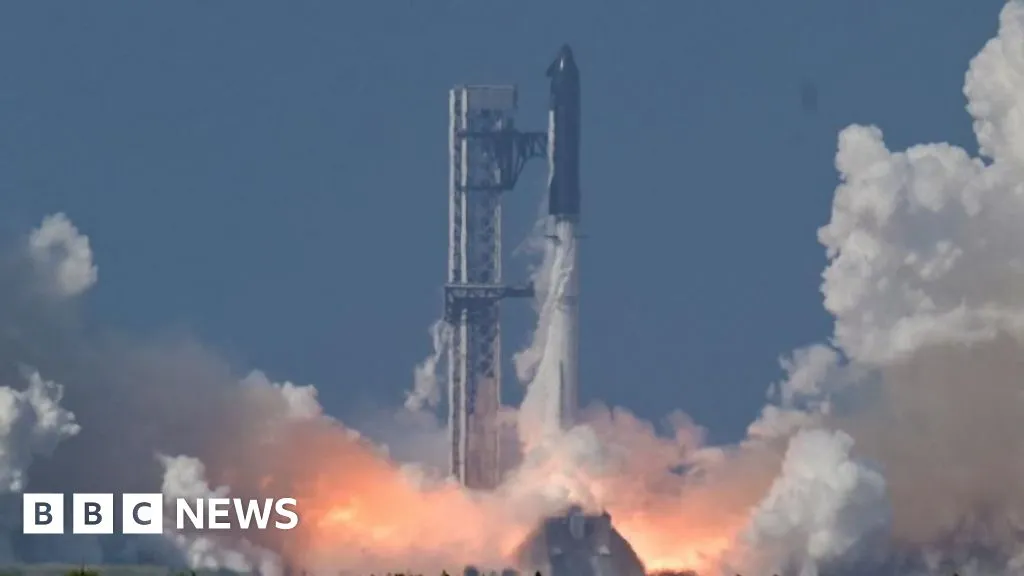 SpaceX launches massive Starship V3 rocket on test flight