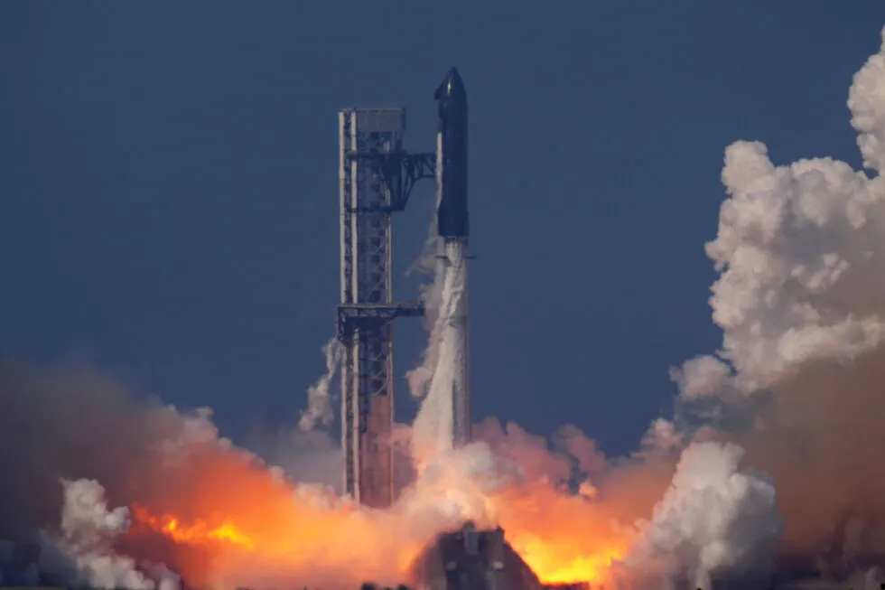 SpaceX launches its biggest, most beefed-up Starship yet on a test flight