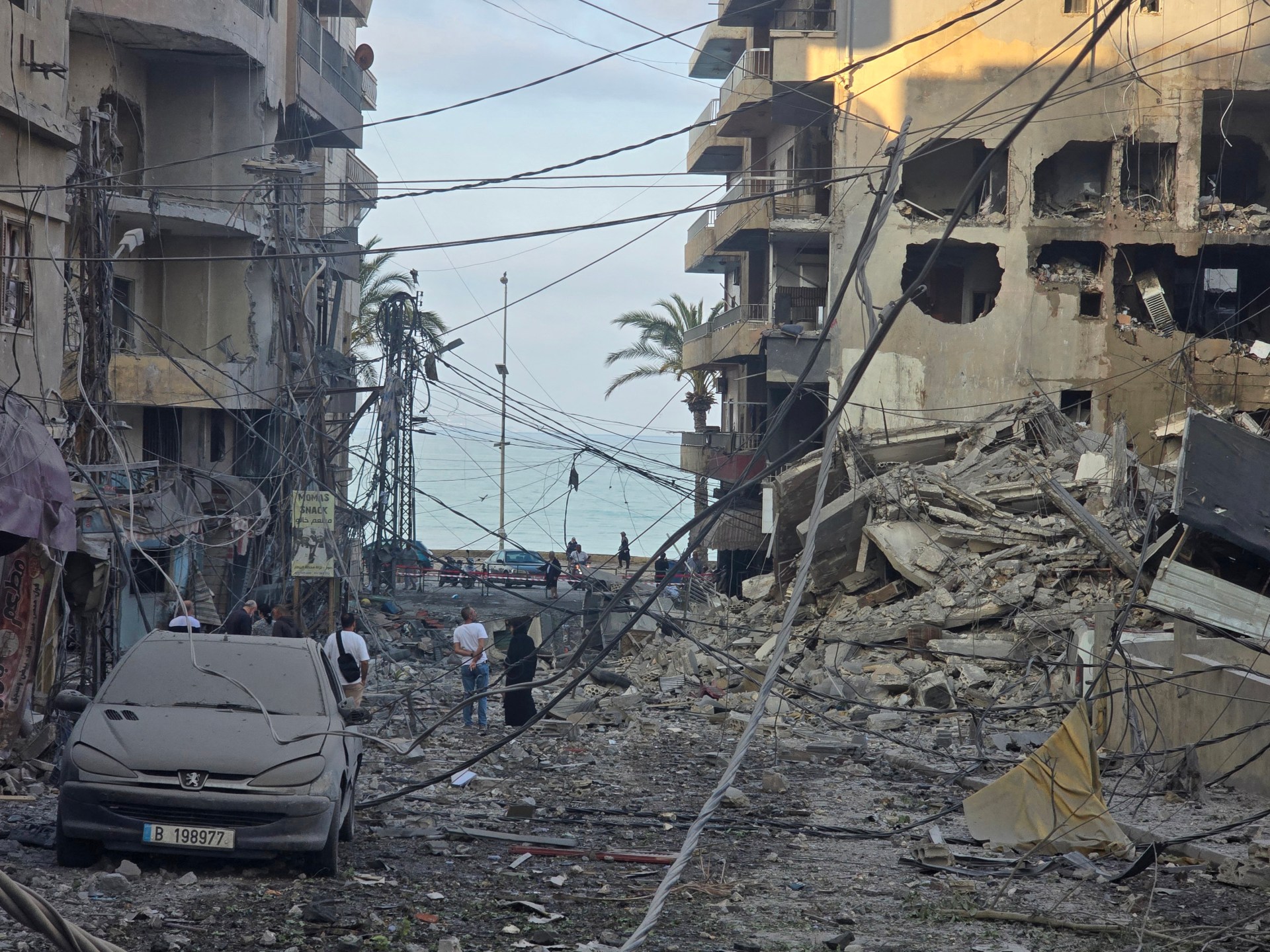 Israel attacks southern Lebanon and near Syrian border despite ‘ceasefire’