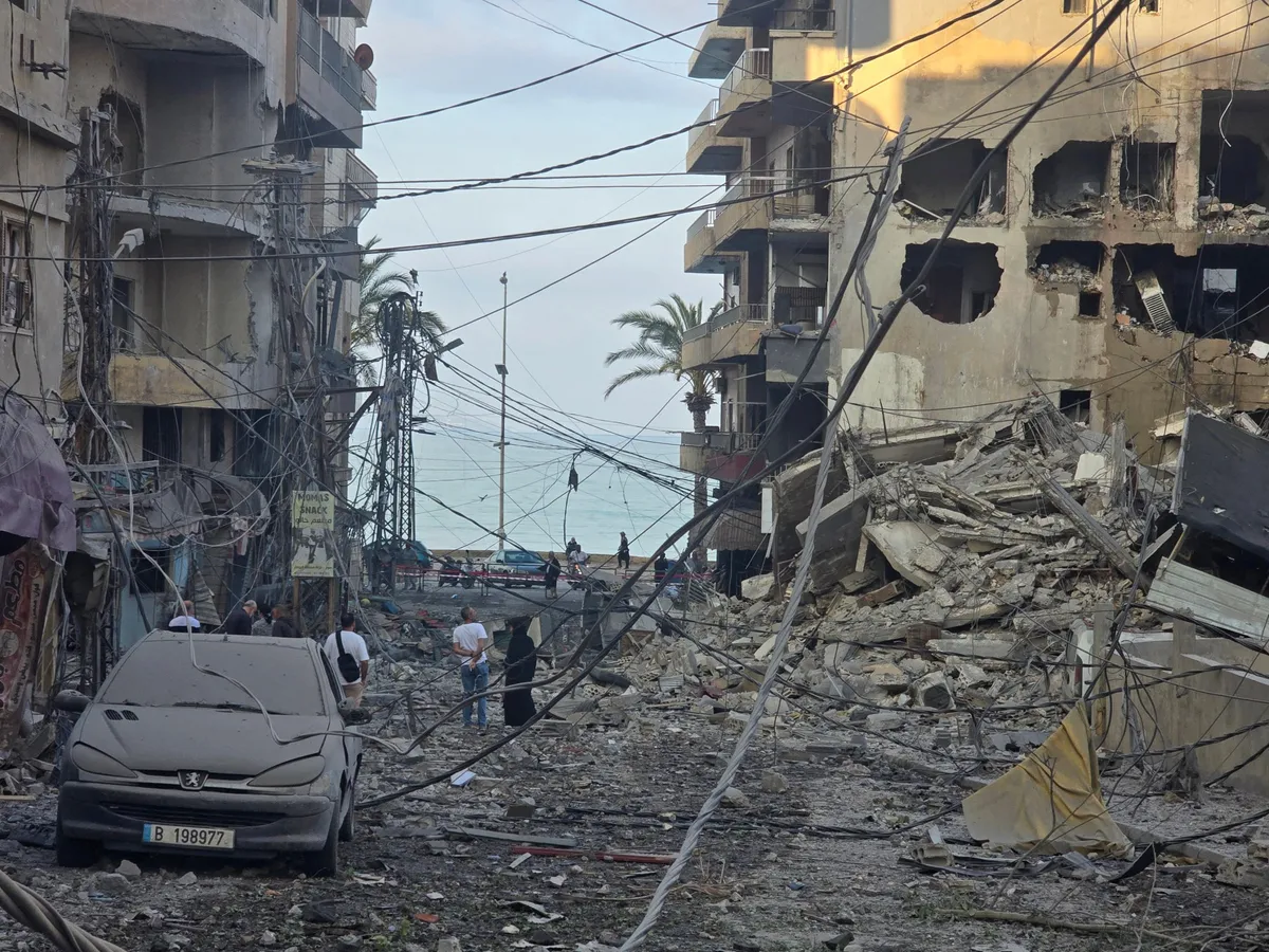 Israel attacks southern Lebanon and near Syrian border despite ‘ceasefire’