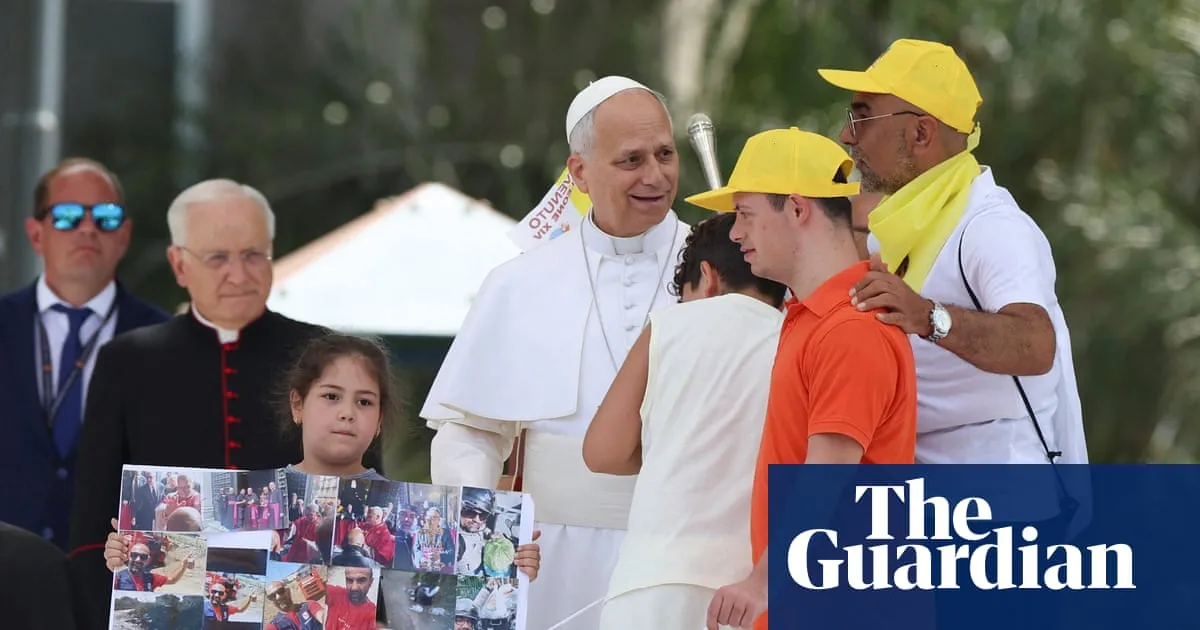 Pope meets families whose loved ones’ deaths were linked to mafia toxic waste