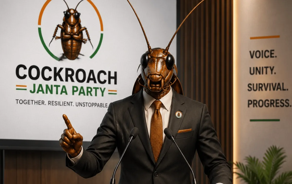 Cockroach Janta Party’s founder says Indian government took website down