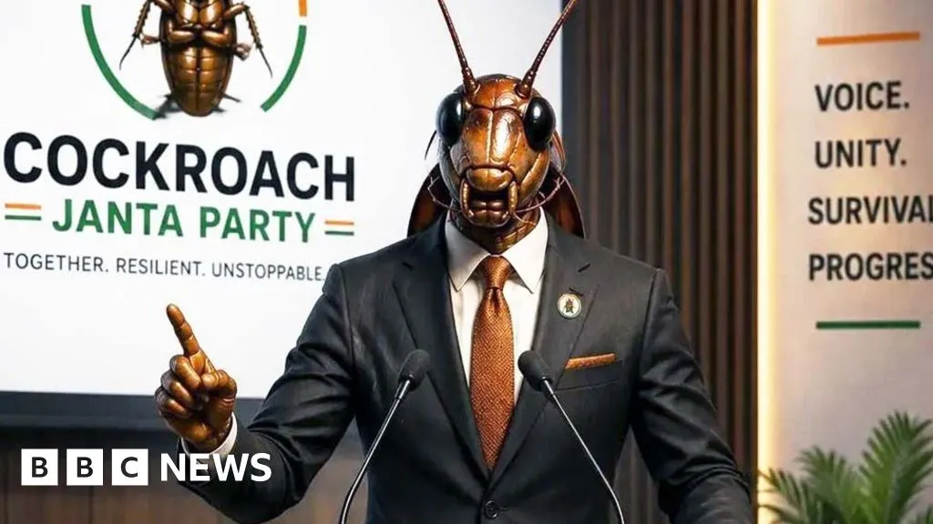 India's parody 'cockroach party' claims website has been blocked