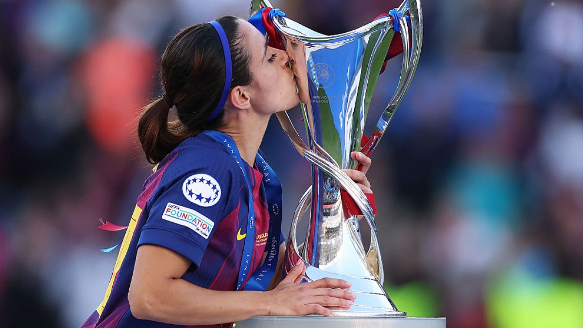 Barcelona beat Lyon 4-0 to win Women’s Champions League