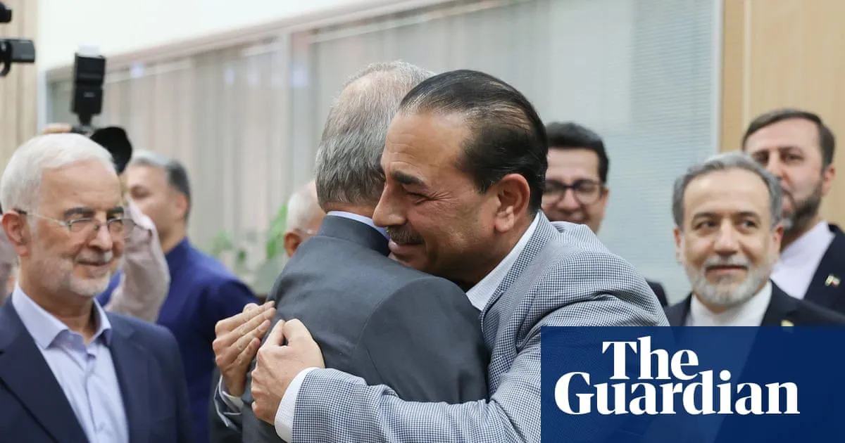 Trump says peace deal with Iran ‘largely negotiated’ with strait of Hormuz to open