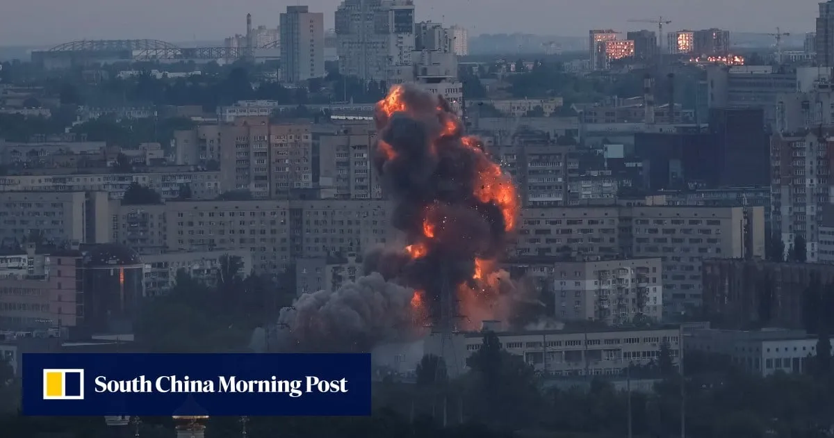 Russian missiles pummel Kyiv in retaliation for dorm attack that killed 18
