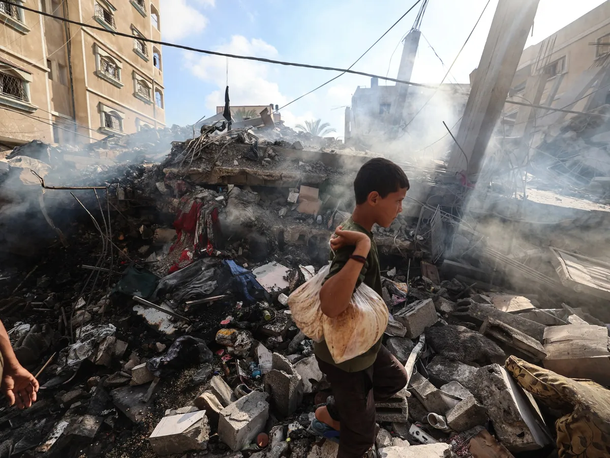 Israeli attack on Gaza kills three family members, including infant