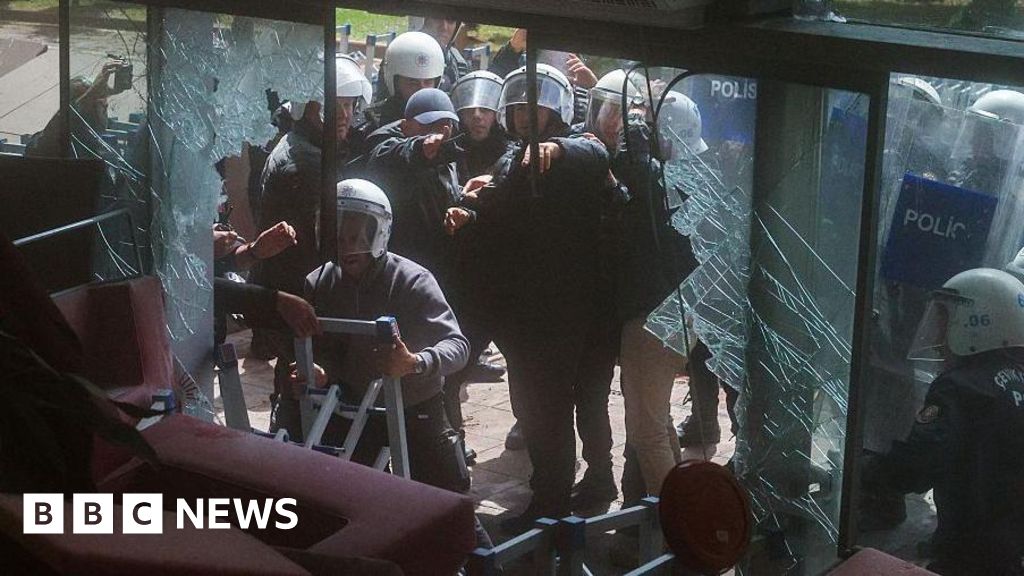 Turkish police storm opposition offices after leaders ousted