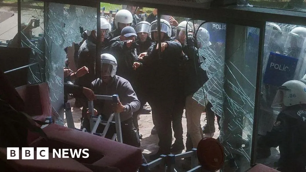 Turkish police storm opposition offices after leaders ousted