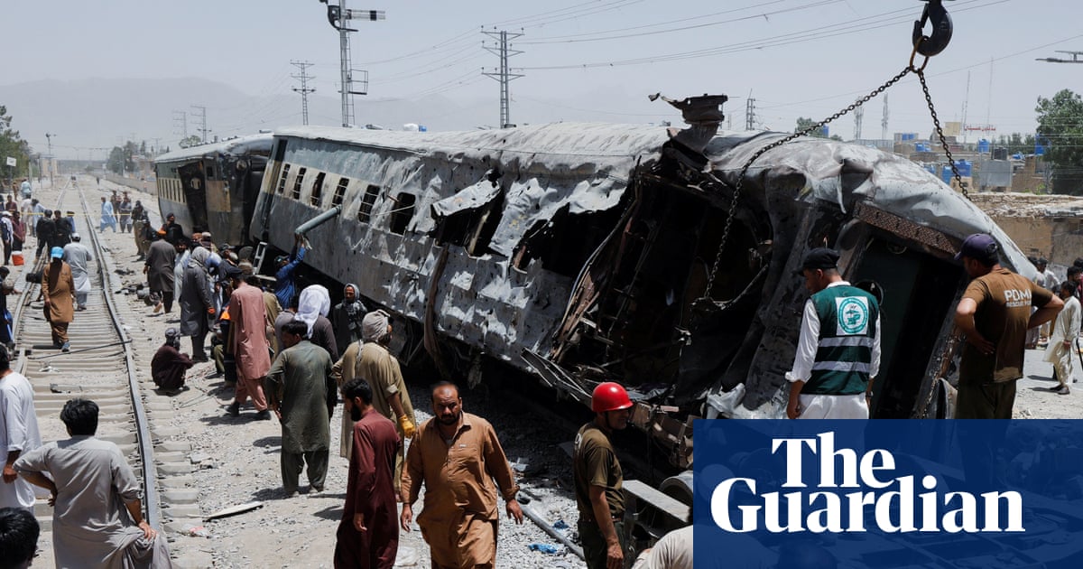 Suicide bombing near railway track in Pakistan kills at least 23 people