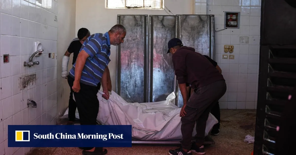 Israeli fire kills parents and their baby in Gaza refugee camp, officials say