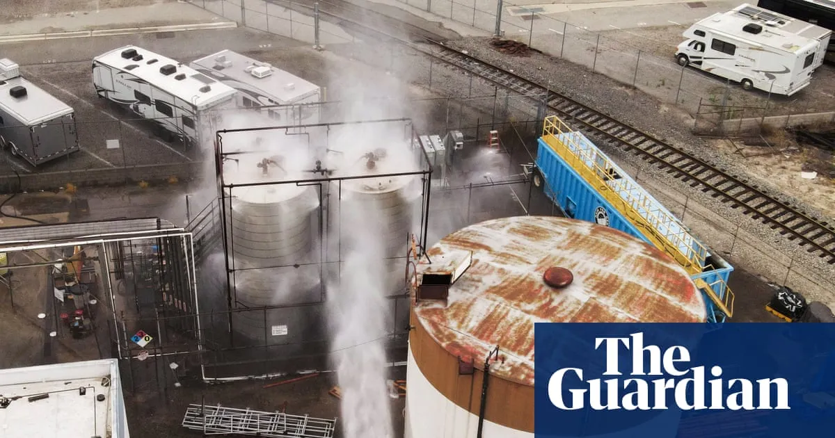 Overheated chemical tank in southern California ‘will fail’, EPA chief says