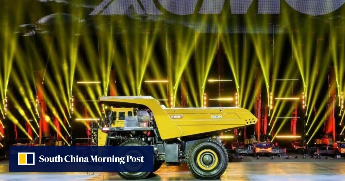 China’s machinery giant XCMG eyes bigger scoop of global sales with green, autonomous tech