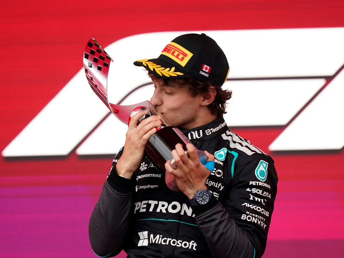 Mercedes teen Antonelli wins Canadian GP for fourth straight F1 victory