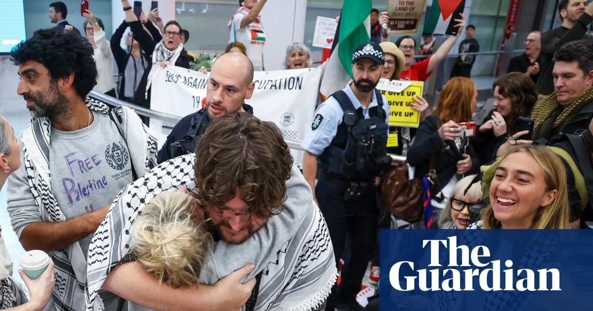 Australian flotilla activists arrive home alleging sexual assault and beatings in Israeli detention