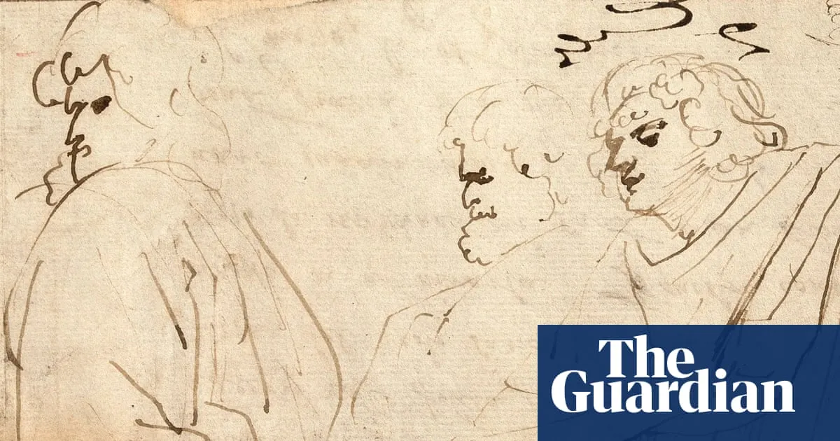 Rare Rubens notebook sheet goes on display in artist’s home city of Antwerp
